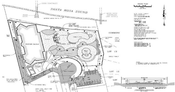 High-Density Waterfront Development Site - Navarre Beach : Tina Drive, Navarre, FL 32566